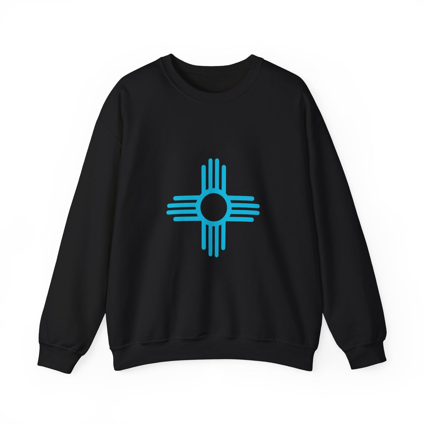 Turquoise Zia Symbol Sweatshirt Gift for Women or Men