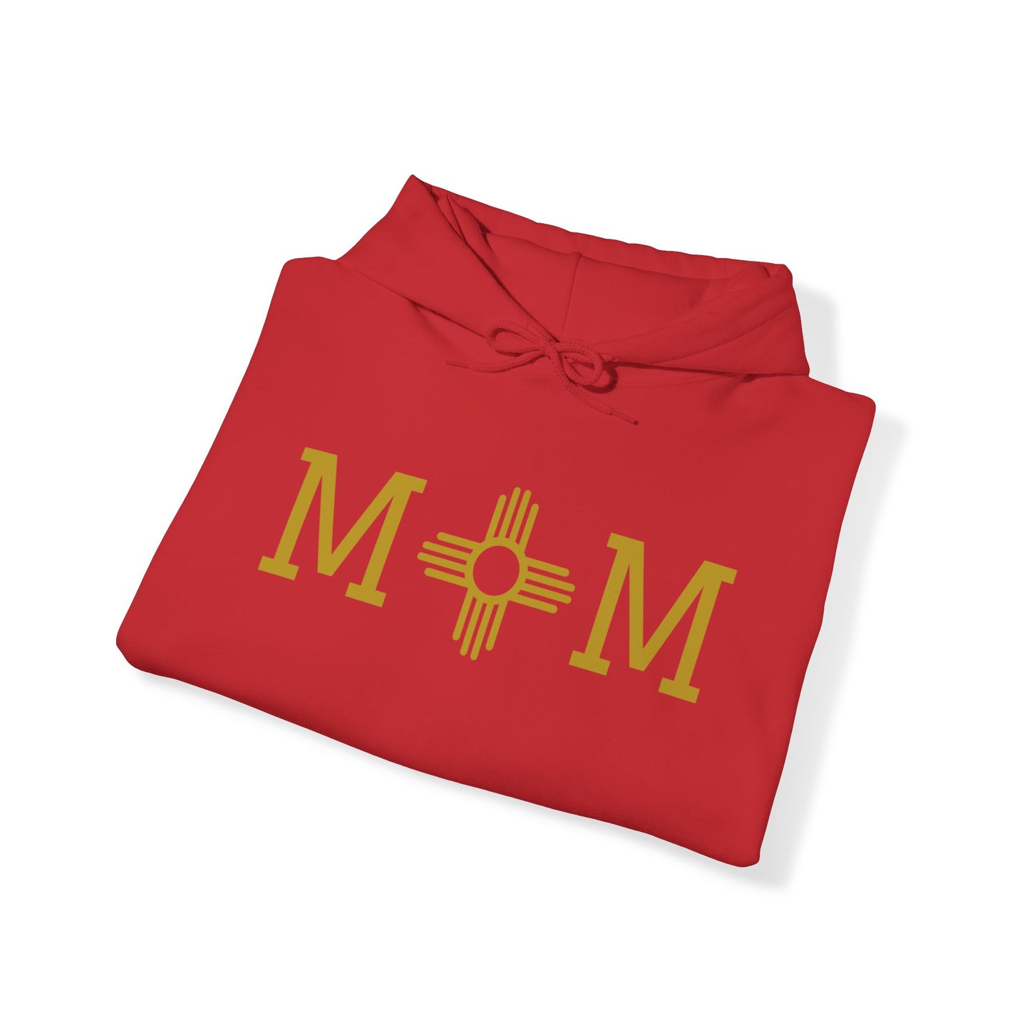 Zia Mom Collection Pullover Hoodie with Golden Design