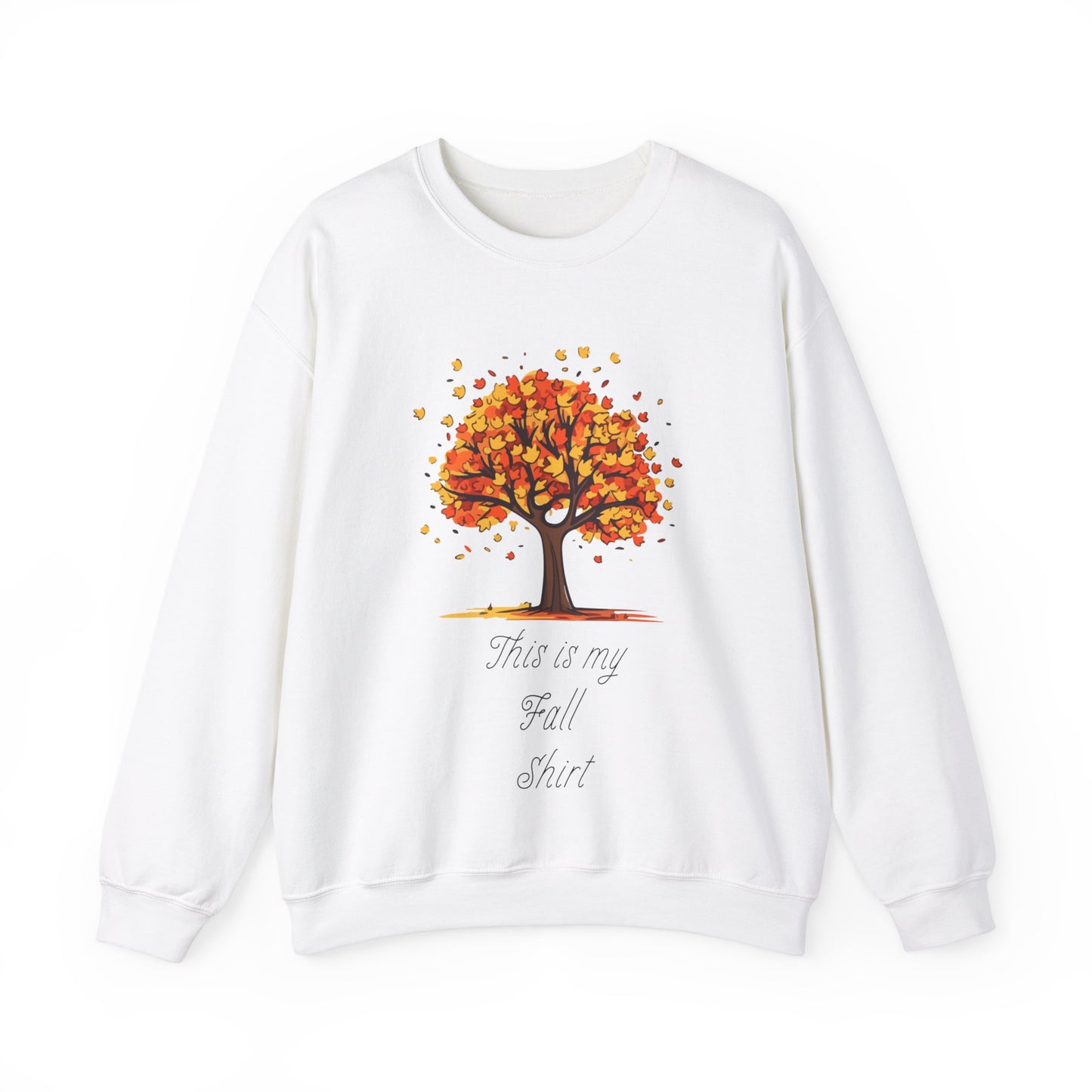 This is My Fall Shirt Unisex Heavy Blend™ Crewneck Sweatshirt