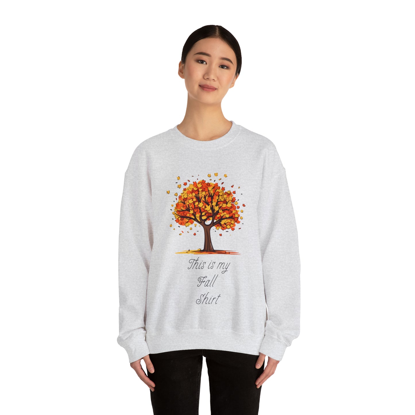 This is My Fall Shirt Unisex Heavy Blend™ Crewneck Sweatshirt