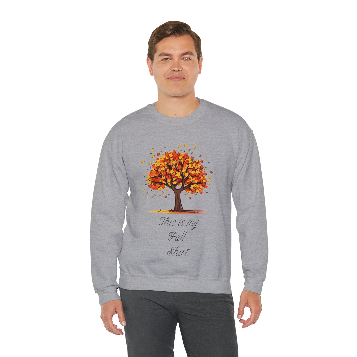 This is My Fall Shirt Unisex Heavy Blend™ Crewneck Sweatshirt