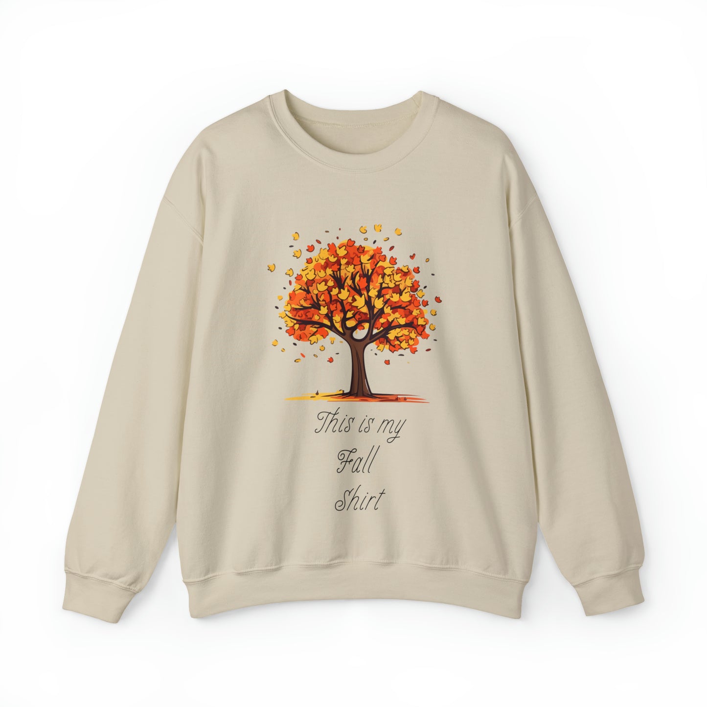 This is My Fall Shirt Unisex Heavy Blend™ Crewneck Sweatshirt