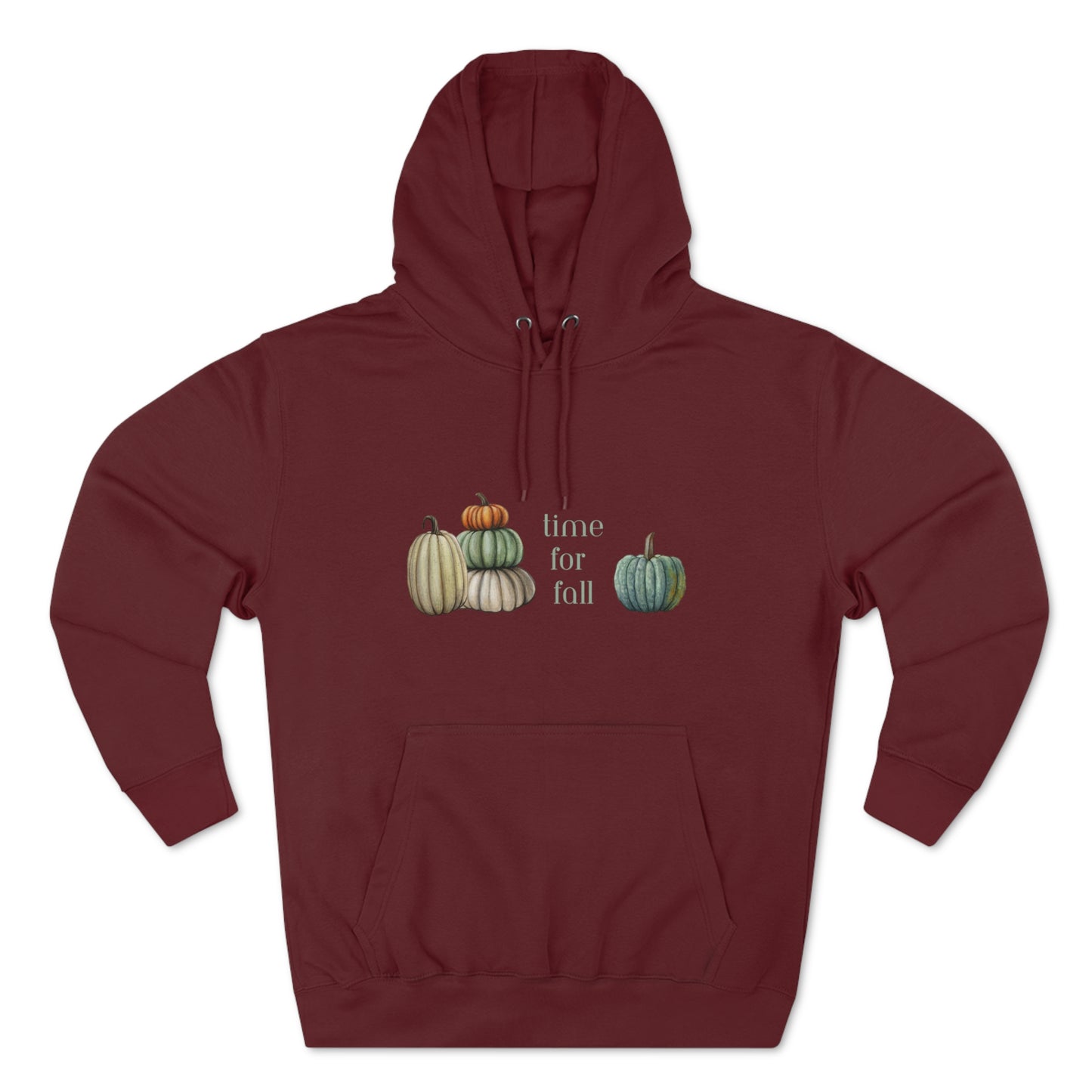 Time For Fall Unisex Premium Pullover Hoodie