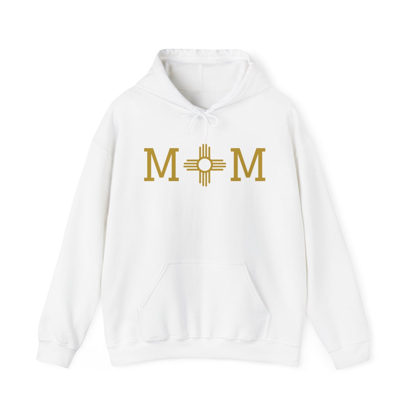 Zia Mom Collection Pullover Hoodie with Golden Design