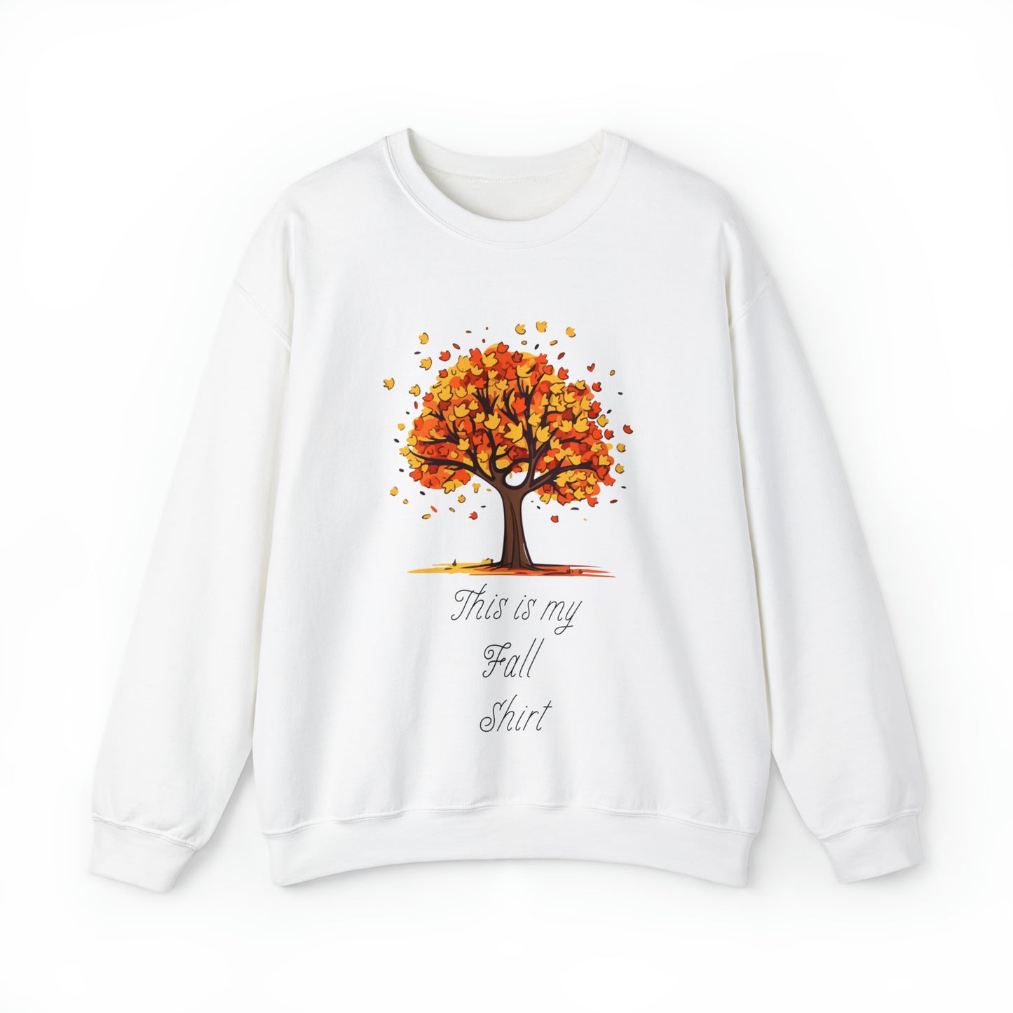 This is My Fall Shirt Unisex Heavy Blend™ Crewneck Sweatshirt