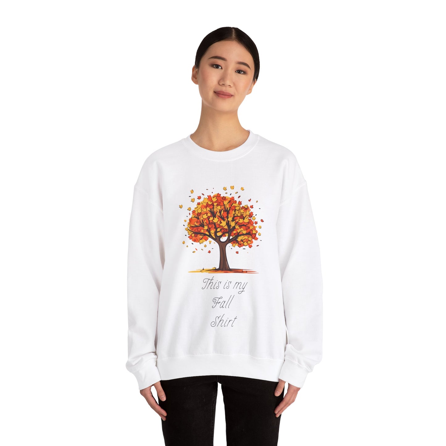 This is My Fall Shirt Unisex Heavy Blend™ Crewneck Sweatshirt