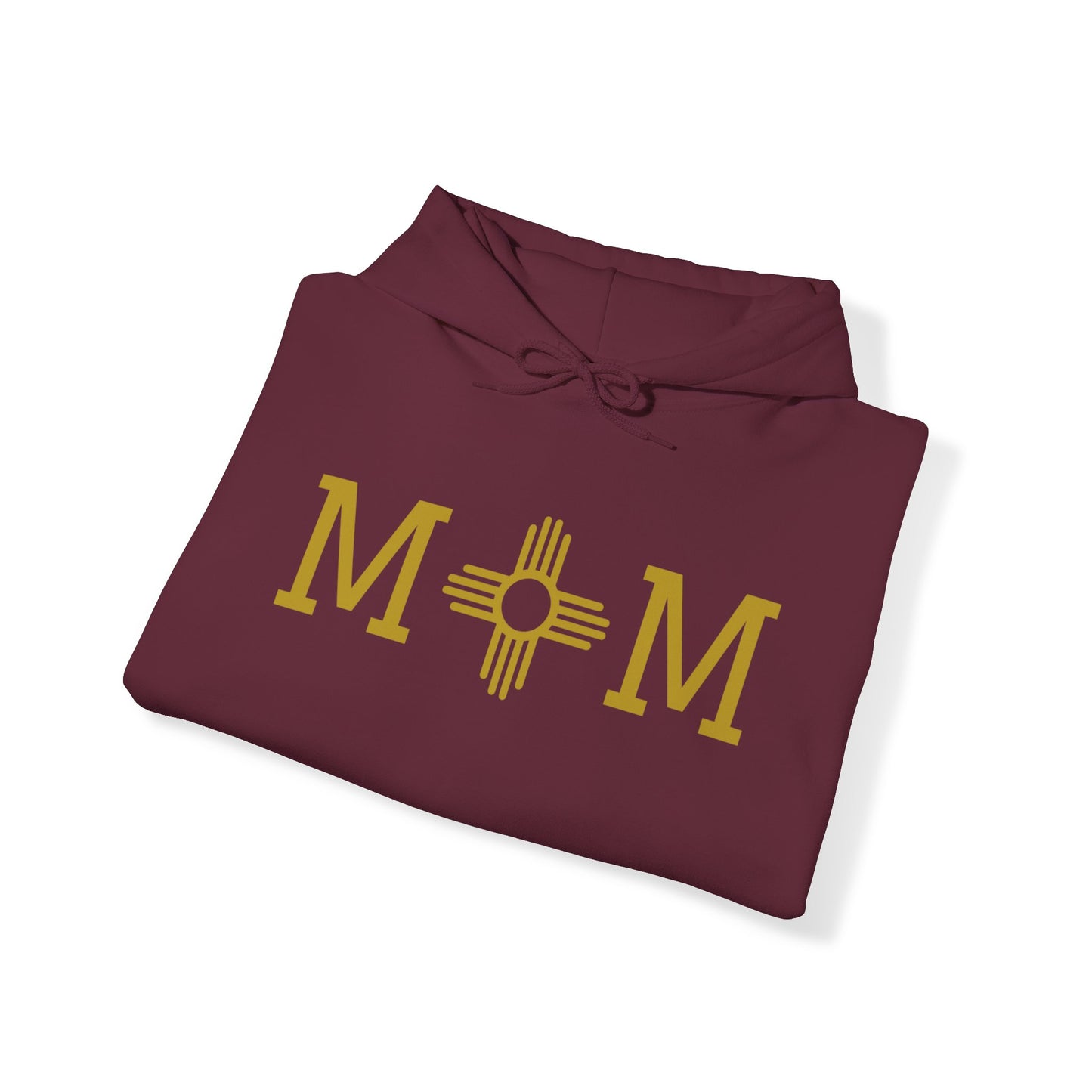 Zia Mom Collection Pullover Hoodie with Golden Design