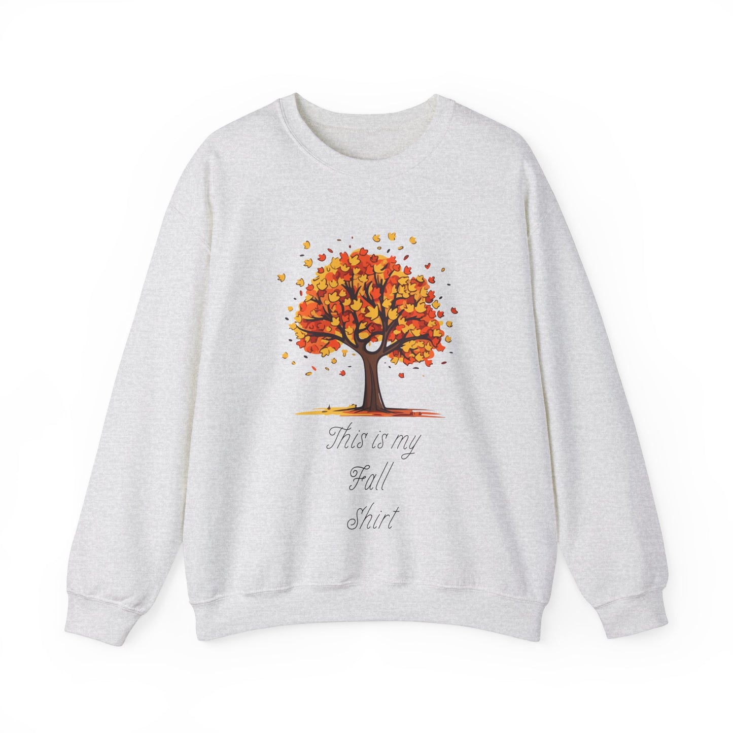 This is My Fall Shirt Unisex Heavy Blend™ Crewneck Sweatshirt