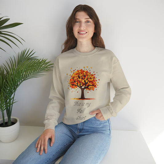 This is My Fall Shirt Unisex Heavy Blend™ Crewneck Sweatshirt