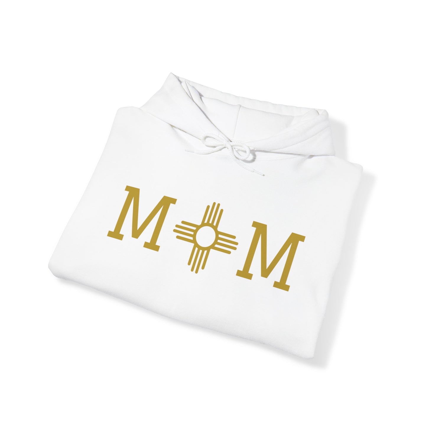 Zia Mom Collection Pullover Hoodie with Golden Design