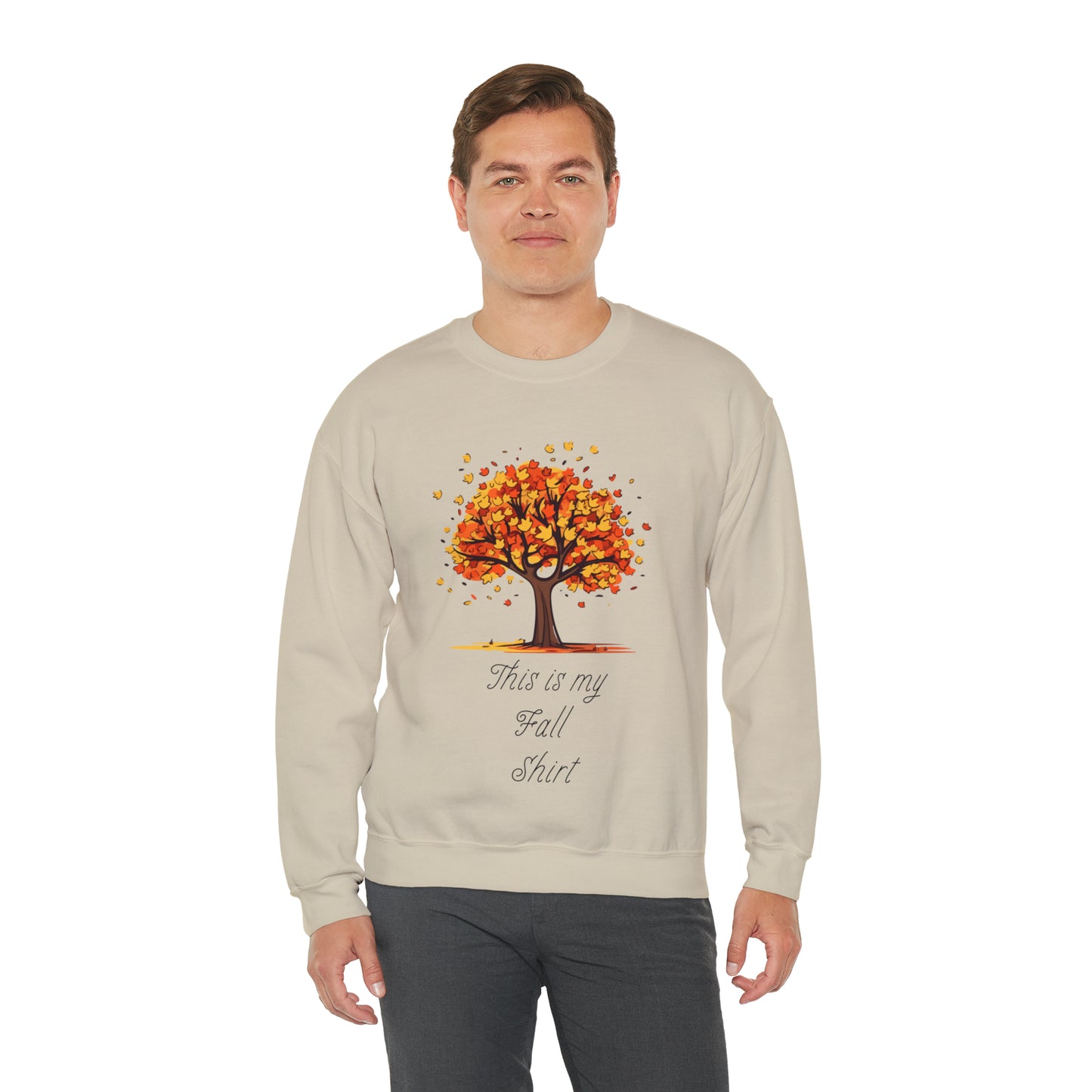 This is My Fall Shirt Unisex Heavy Blend™ Crewneck Sweatshirt