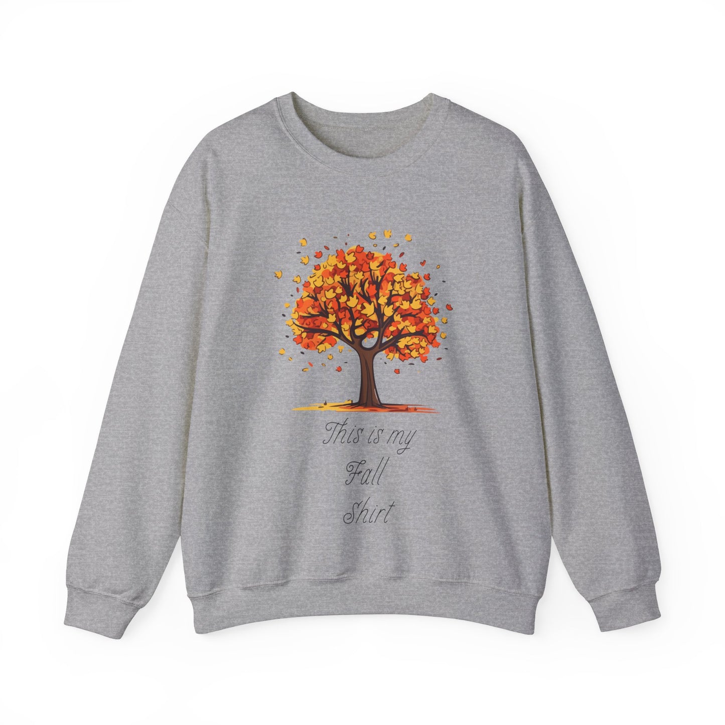 This is My Fall Shirt Unisex Heavy Blend™ Crewneck Sweatshirt