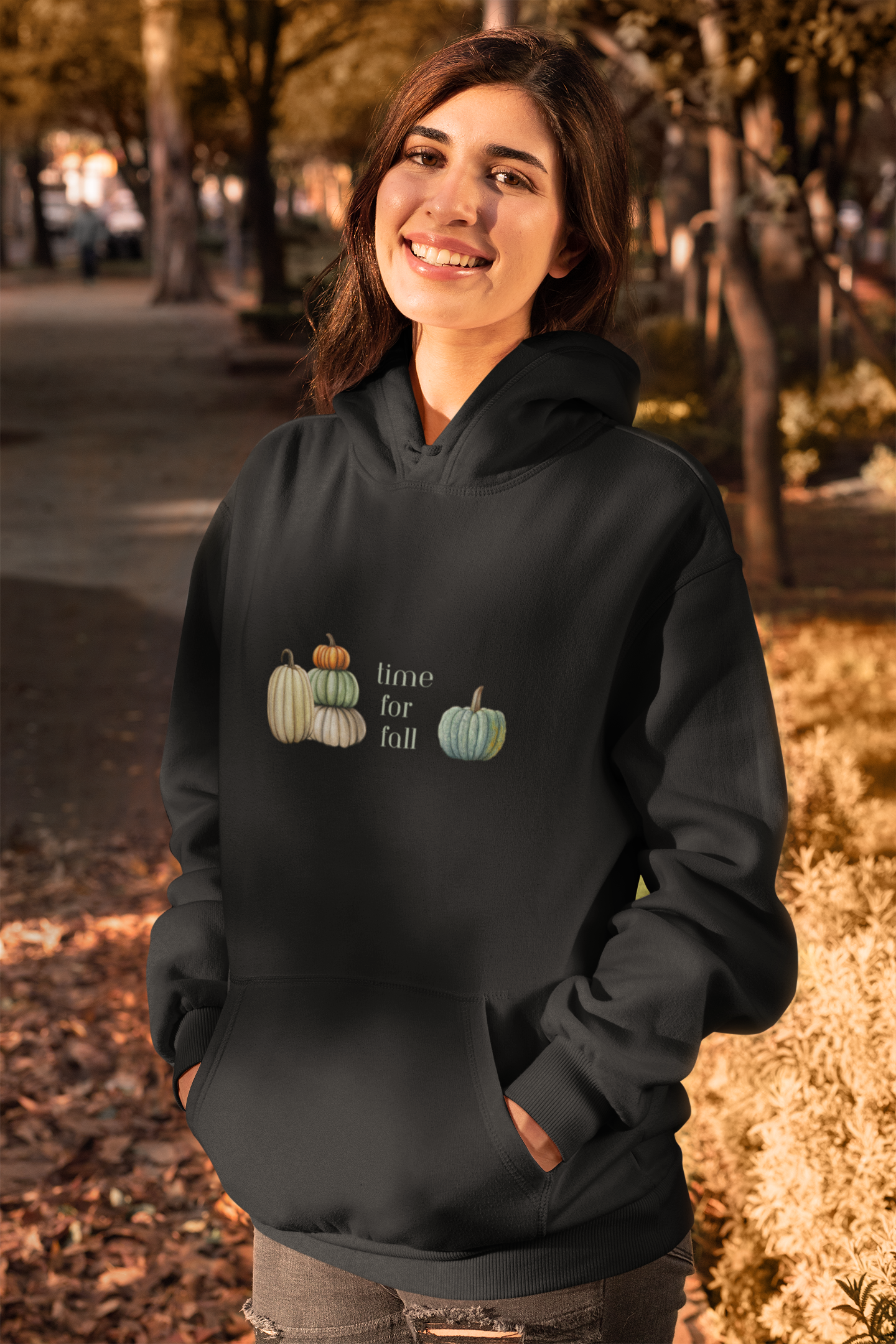 Time For Fall Unisex Premium Pullover Hoodie